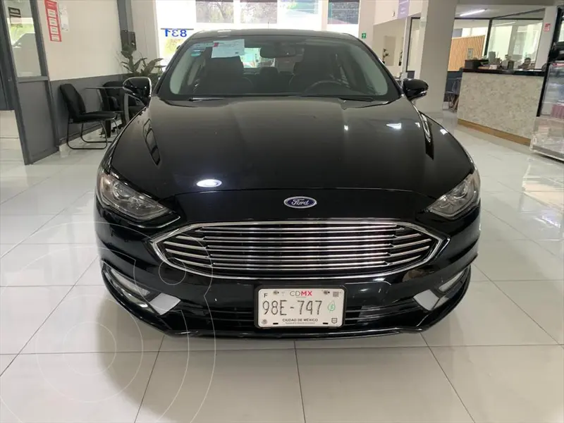 Foto Ford Fusion SE LUX Hibrido usado (2018) color Negro precio $190,000
