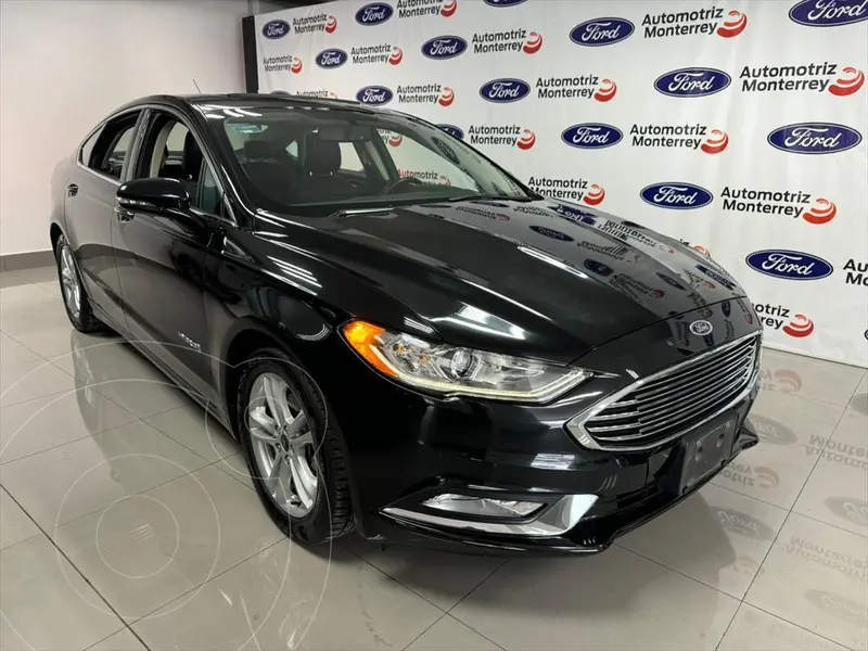 Foto Ford Fusion SE LUX Hibrido usado (2018) color Negro precio $349,000
