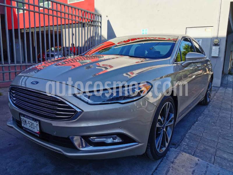 Ford Fusion Titanium Plus usado (2017) color Beige precio $279,000