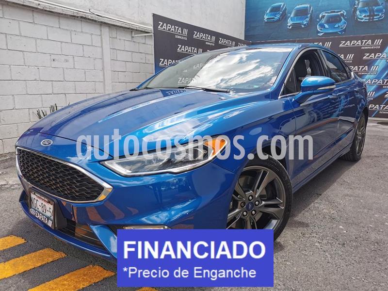 Ford Fusion Sport usado (2017) color Azul Relampago precio $97,000