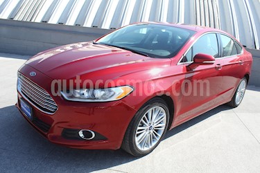Ford Fusion SE Luxury Plus usado (2015) color Rojo Rubi precio $199,000