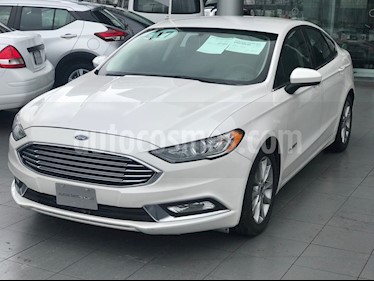Foto venta Auto usado Ford Fusion SE Hibrido (2017) color Blanco Platinado precio $340,000
