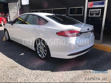 Foto venta Auto usado Ford Fusion SE LUX Hibrido (2017) color Blanco Oxford precio $368,000