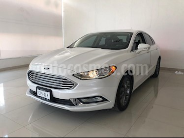 Foto venta Auto usado Ford Fusion SE LUX Hibrido (2017) color Blanco Platinado precio $399,900