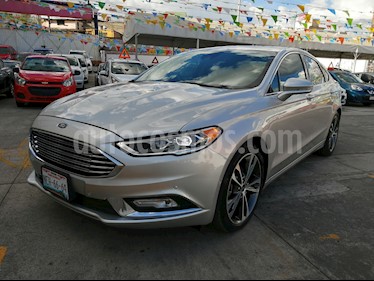 foto Ford Fusion Titanium usado (2017) color Plata Estelar precio $348,000