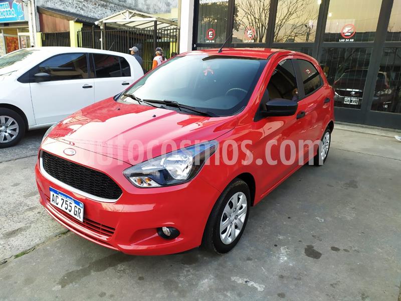 Ford Ka 1.5L S usado (2018) color Rojo Merlot precio $750.000