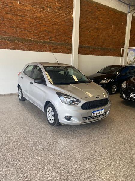 Ford Ka 1.5L S usado (2018) color Gris precio $1.090.000