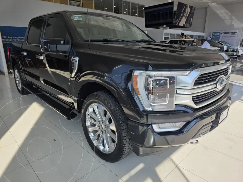Foto Ford Lobo HEV Limited usado (2022) color Azul financiado en mensualidades(enganche $320,055 mensualidades desde $25,665)