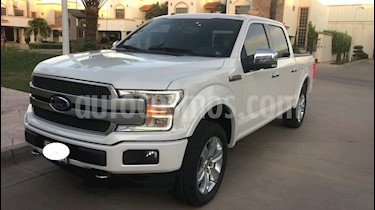 Ford Lobo Doble Cabina Platinum 4x4 usado (2018) color Blanco Platinado precio $730,000