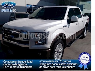 Foto venta Auto Seminuevo Ford Lobo Lariat Crew Cab 4x4 (2015) color Blanco precio $520,000