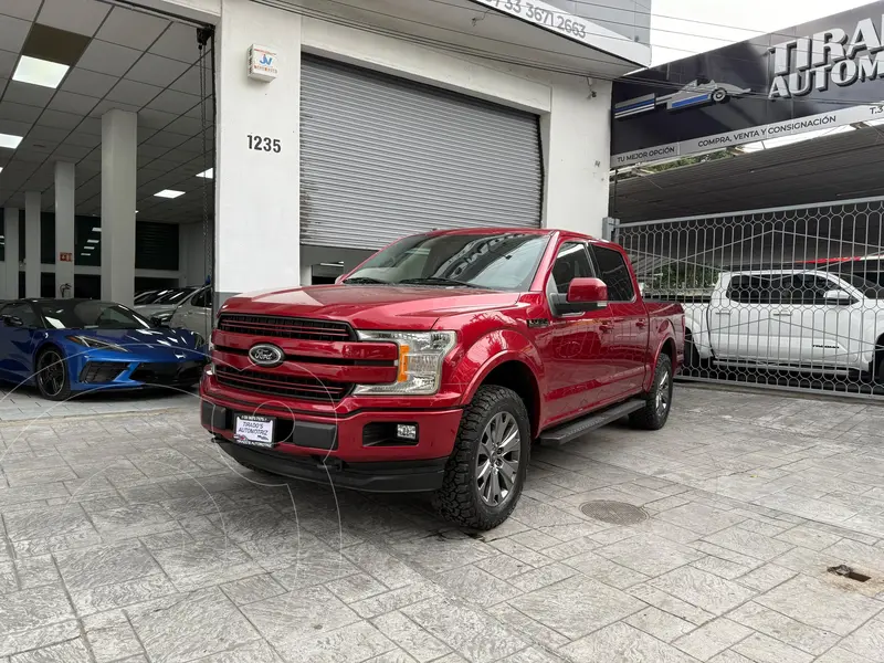Foto Ford Lobo Doble Cabina Lariat 4x4 usado (2018) color Rojo precio $649,900