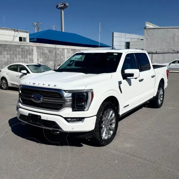 Foto Ford Lobo LIMITED HEV 4X4 CREW CAB 3.5L V6 FHEV usado (2022) color Blanco precio $978,000