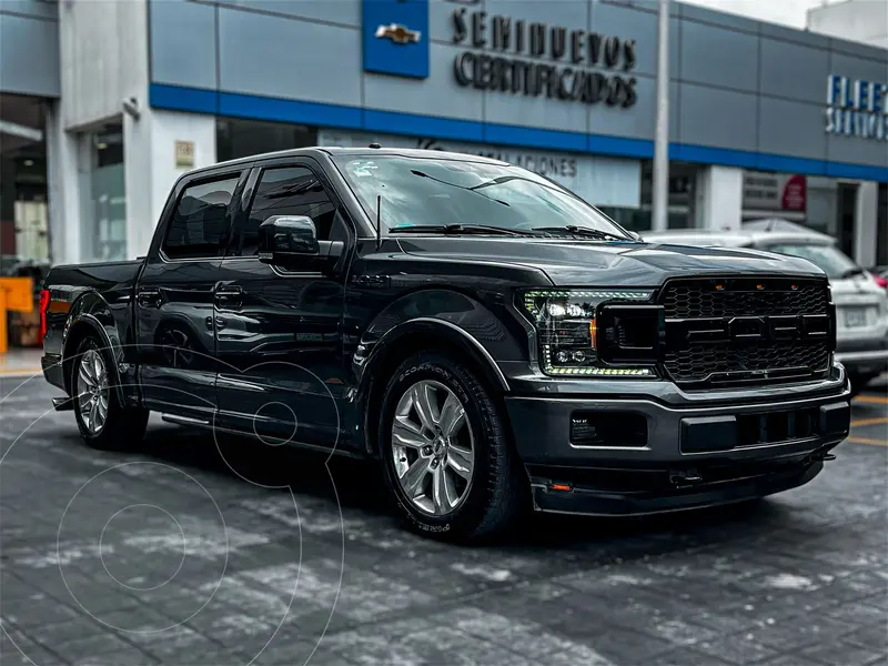 Foto Ford Lobo Doble Cabina Platinum 4x4 usado (2018) color Gris precio $640,000