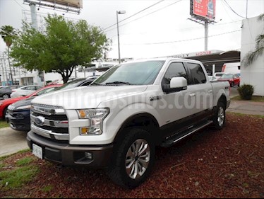 Ford Lobo Lariat Crew Cab 4x4 usado (2016) color Blanco precio $560,000