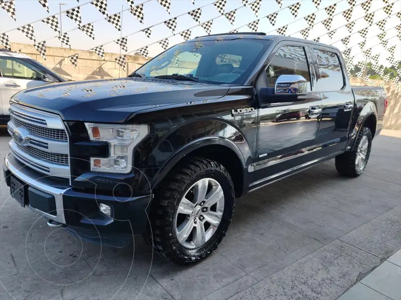 Foto Ford Lobo Platinum Crew Cab 4x4 usado (2016) color Negro precio $698,000