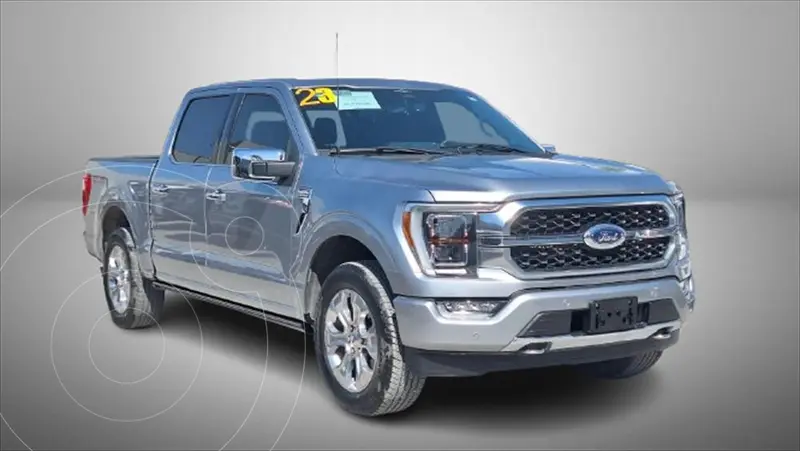 Foto Ford Lobo PLATINUM CREW CAB 4X4 3.5L GTDI V6 usado (2023) color Plateado precio $1,170,000