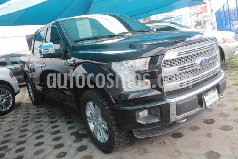 Ford Lobo Platinum 4x4 Cabina Doble usado (2015) color Negro precio $550,000