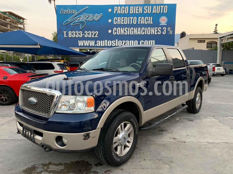 Ford Lobo Lariat Crew Cab 4x4 usado (2008) color Azul precio $179,900