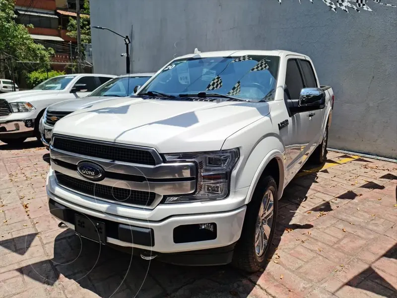 Ford Lobo Lariat Crew Cab 4x4 usado (2020) color Blanco precio $898,000