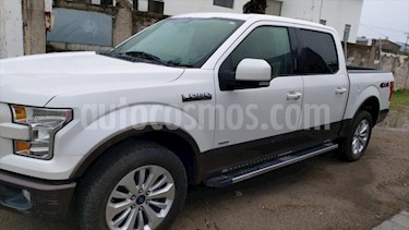 Ford Lobo Lariat 4x4 Cabina Doble usado (2015) color Blanco precio $450,000
