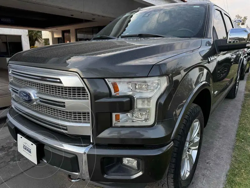 Foto Ford Lobo Doble Cabina Platinum 4x4 usado (2016) color Gris precio $590,000