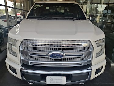 Ford Lobo Platinum Crew Cab 4x4 usado (2015) color Blanco Oxford precio $555,000