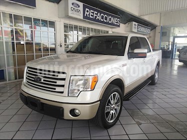 Ford Lobo XLT LARIAT CREW CAB 4X2 usado (2014) color Blanco precio $379,000