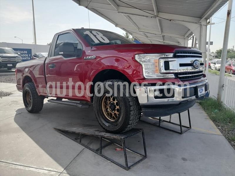 Ford Lobo Cabina Regular XLT 4x2 V8 usado (2018) color Rojo precio $470,000