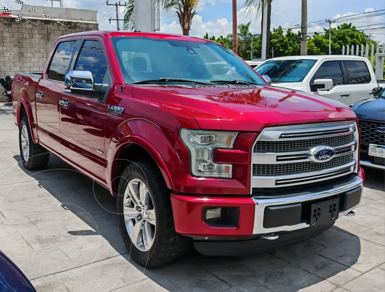 Foto Ford Lobo Platinum usado (2019) color Rojo Cerezo precio $798,000
