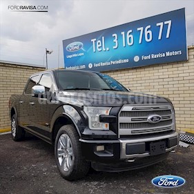 Ford Lobo Platinum Crew Cab 4x4 usado (2015) color Negro precio $419,000