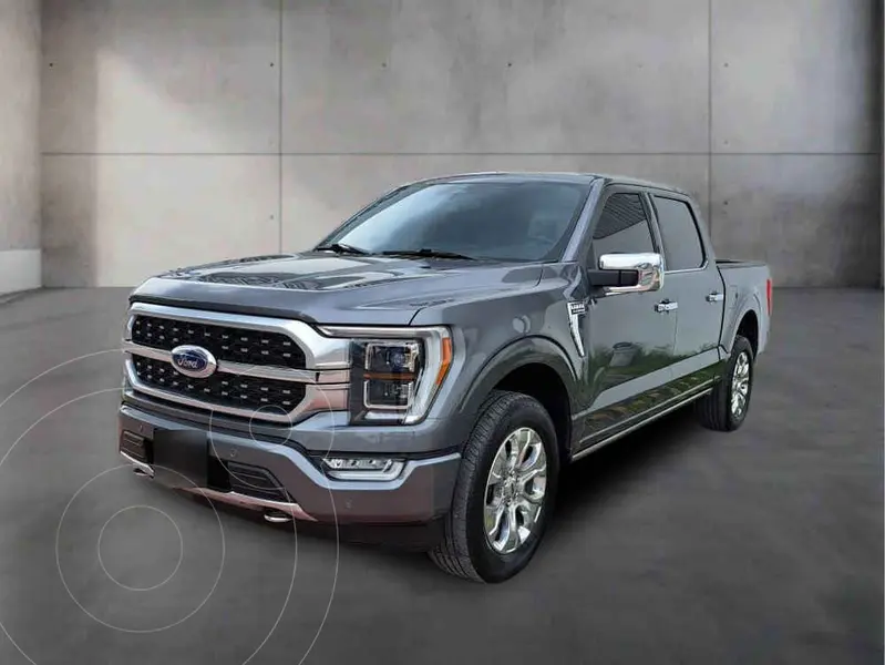Foto Ford Lobo Platinum usado (2023) color Gris financiado en mensualidades(enganche $237,380 mensualidades desde $23,407)