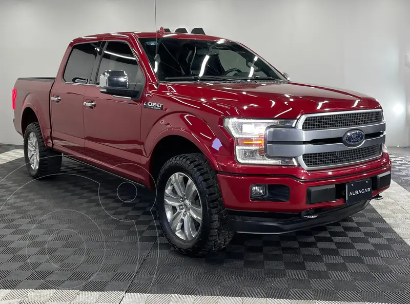 Foto Ford Lobo Platinum Doble Cabina usado (2020) color Rojo precio $719,999
