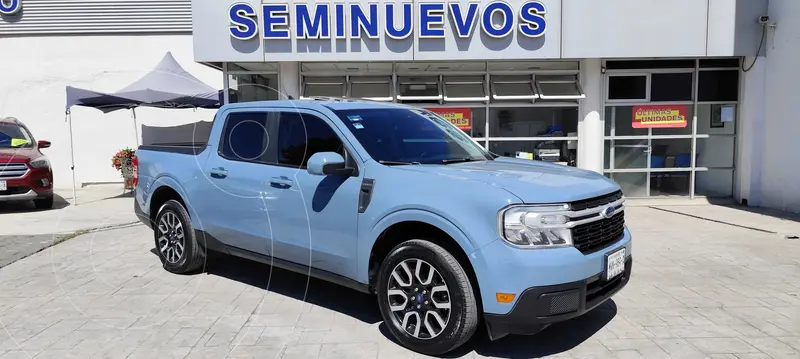 Foto Ford Maverick Lariat usado (2022) color Azul Acero financiado en mensualidades(enganche $163,879 mensualidades desde $13,381)