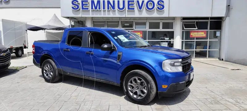 Foto Ford Maverick XLT usado (2023) color Azul Metalico financiado en mensualidades(enganche $150,990 mensualidades desde $11,921)