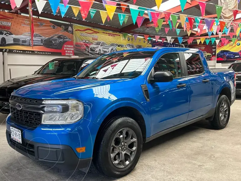 Foto Ford Maverick XLT usado (2022) color Azul Electrico financiado en mensualidades(enganche $123,177 mensualidades desde $13,429)
