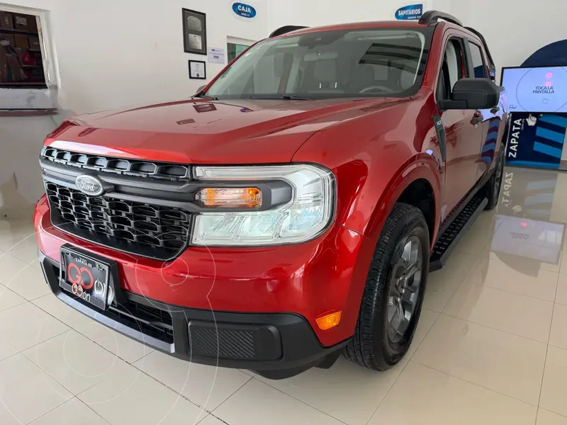 Foto Ford Maverick XLT usado (2024) color Rojo financiado en mensualidades(enganche $163,500 mensualidades desde $12,503)
