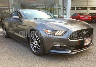 Foto venta Auto usado Ford Mustang 2p Coupe EcoBoost L4/2.3/T Aut (2017) color Gris precio $428,000