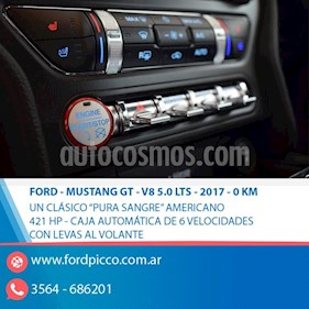 Foto venta Auto usado Ford Mustang 5.0L V8 Aut (2017) color Gris Oscuro precio $2.925.000