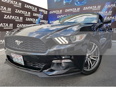 Foto venta Auto usado Ford Mustang Coupe 2.3L Aut (2016) color Negro precio $385,000