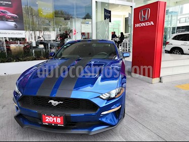 Foto venta Auto usado Ford Mustang Coupe 2.3L (2018) color Azul precio $549,900