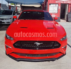 Ford Mustang GT Equipado 5.0L V8 Aut usado (2018) color Rojo Racing precio $600,000