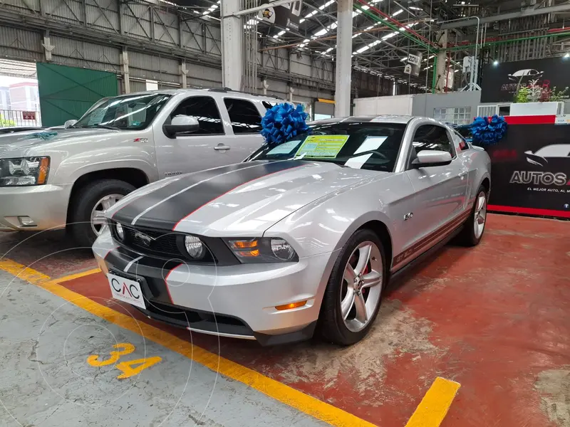 Foto Ford Mustang GT Equipado 5.0L V8 Aut usado (2012) color Plata precio $358,000