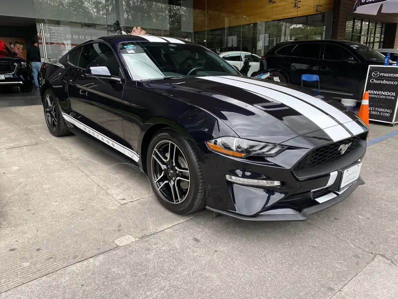 Foto Ford Mustang EcoBoost Aut usado (2021) color Azul financiado en mensualidades(enganche $193,750 mensualidades desde $19,503)