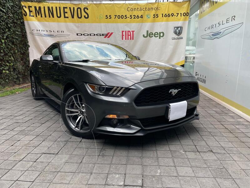 Foto Ford Mustang EcoBoost Aut usado (2016) color Gris precio $500,000