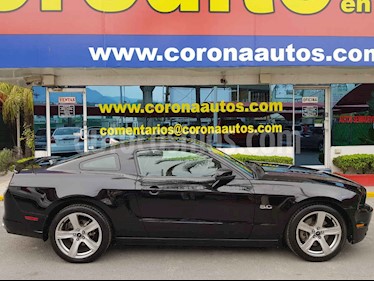Ford Mustang GT Equipado 5.0L V8 Aut usado (2014) color Negro precio $329,900
