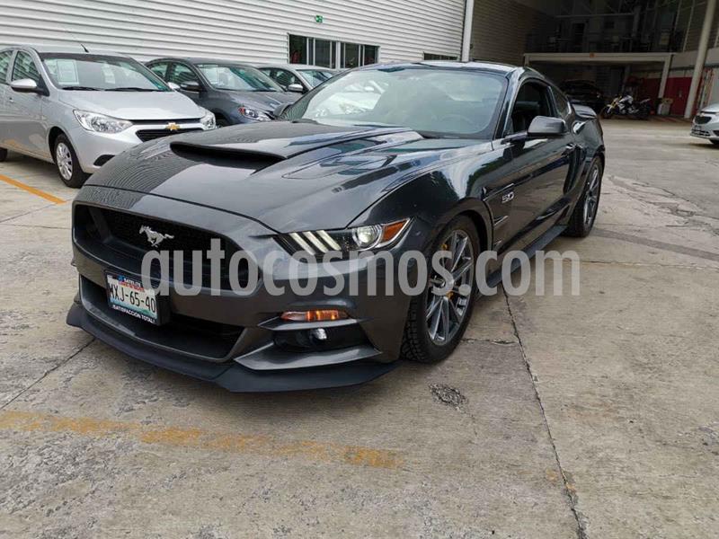 Ford Mustang GT 5.0L V8 Aut usado (2016) color Gris precio $585,000