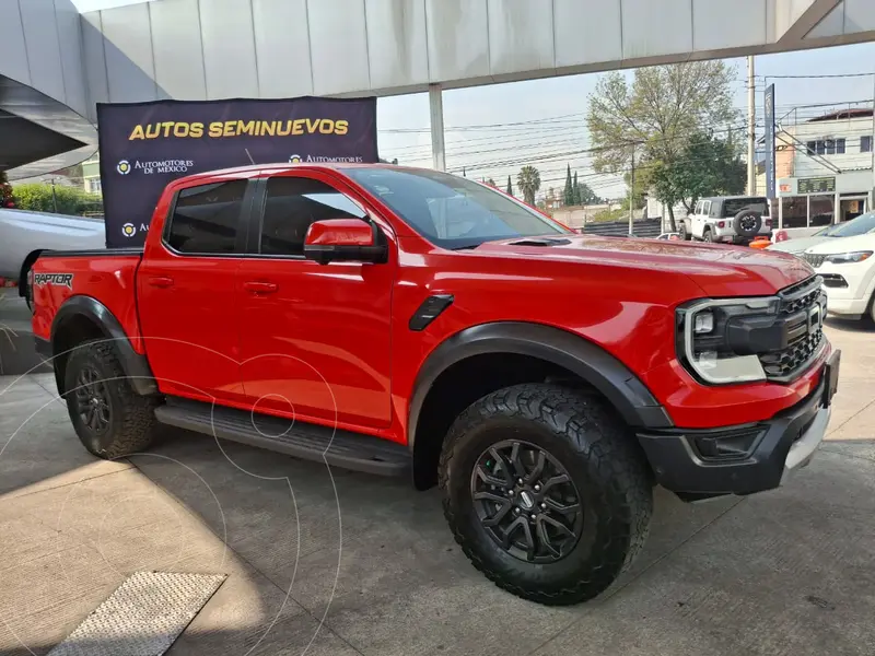 Foto Ford Ranger Raptor 4x4 usado (2023) color Naranja financiado en mensualidades(enganche $190,000 mensualidades desde $21,880)