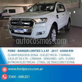 Ford Ranger XLT 3.2L 4x4 TDi CD Aut 2015/2016 usado (2017) color Blanco