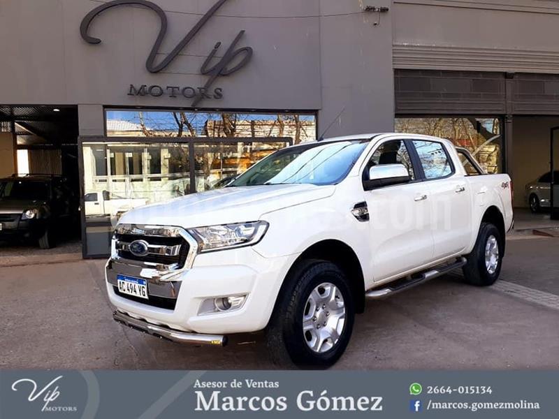 foto Ford Ranger XLT 3.2L 4x4 TDi CD 2015/2016 usado (2018) color Blanco precio $2.900.000
