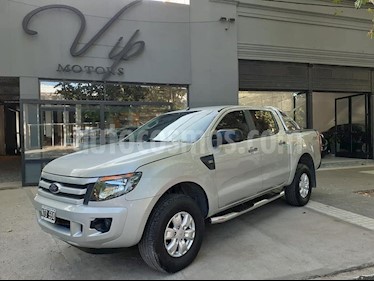 Ford Ranger XLS 3.2L 4x4 TDi CD usado (2014) color Gris Claro precio $1.280.000